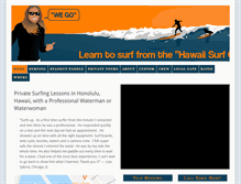 Tablet Screenshot of hawaiisurfguru.com